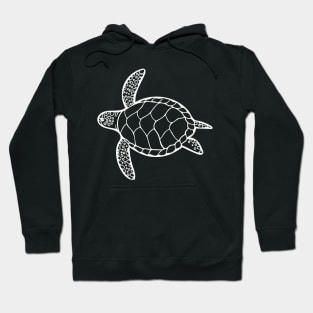 Turtle in White Hoodie